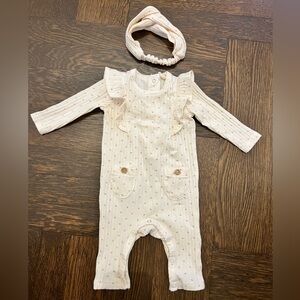 Jessica Simpson romper with matching headband